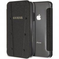 Guess Kaia Book case pouzdro pro iPhone XS Max - černé