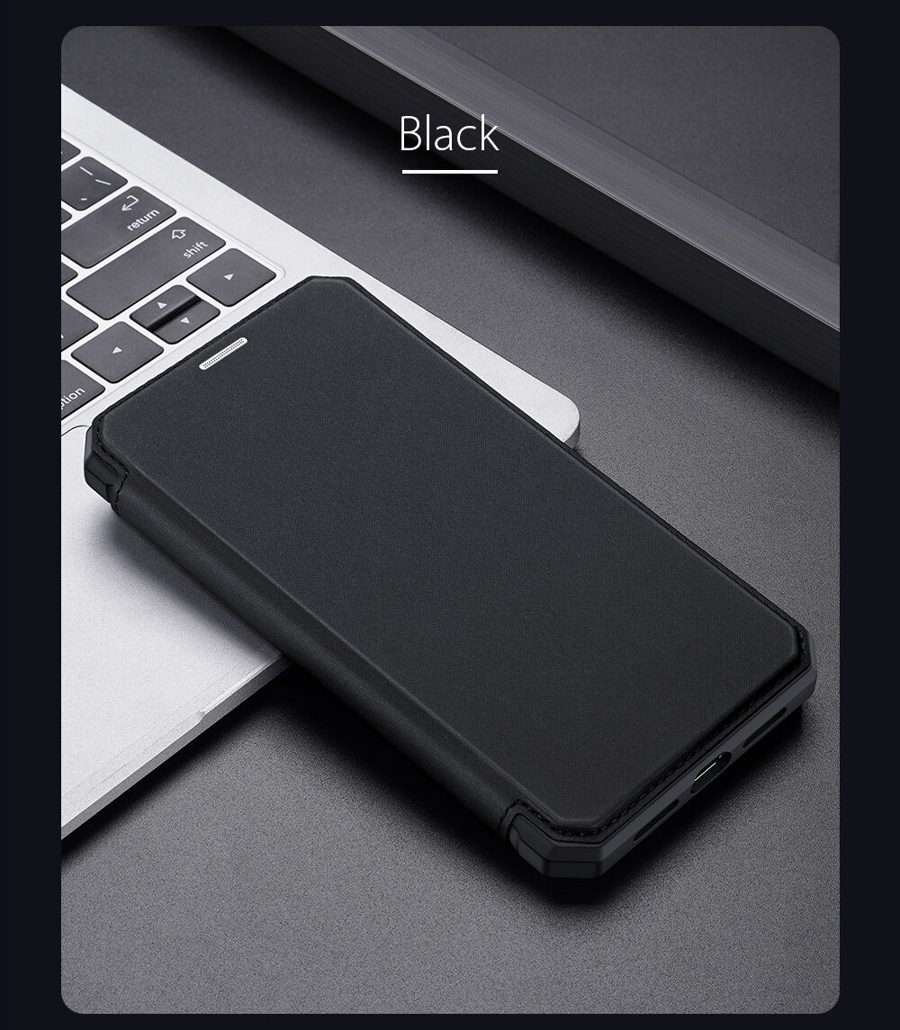 Dux Ducis flipové pouzdro se slotem na karty pro iPhone XR - modré