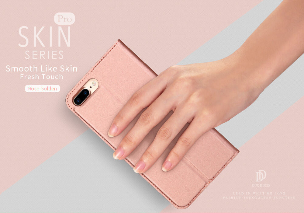 Dux Ducis flipové pouzdro se stojánkem pro iPhone 7 Plus / 8 Plus - černé