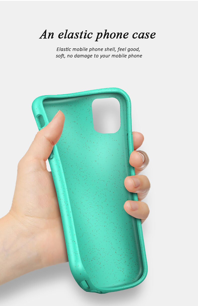 Matný ekologicky rozložitelný kryt pro iPhone 11 Pro - červený