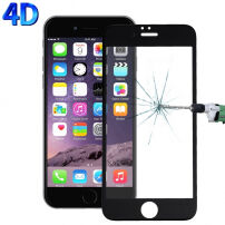 4D tvrzené sklo 9H (Tempered Glass) na iPhone 6 Plus / 6S Plus - 0,26 mm - černé