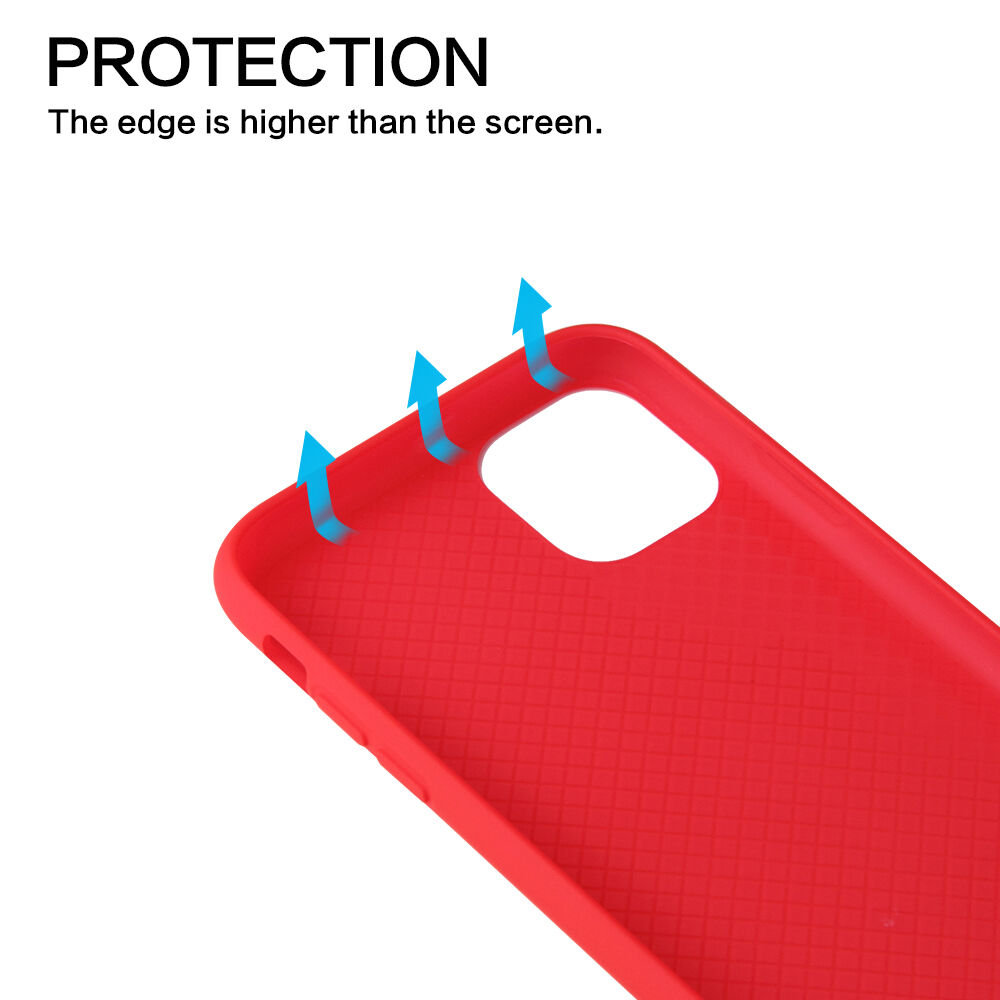 Howmark měkký pogumovaný kryt pro iPhone 11 Pro Max - bílý