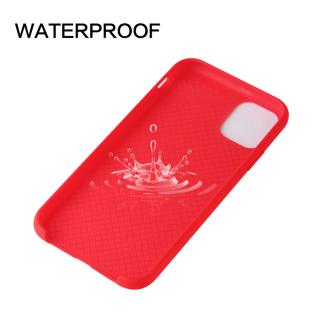 Howmark měkký pogumovaný kryt pro iPhone 11 Pro Max - bílý
