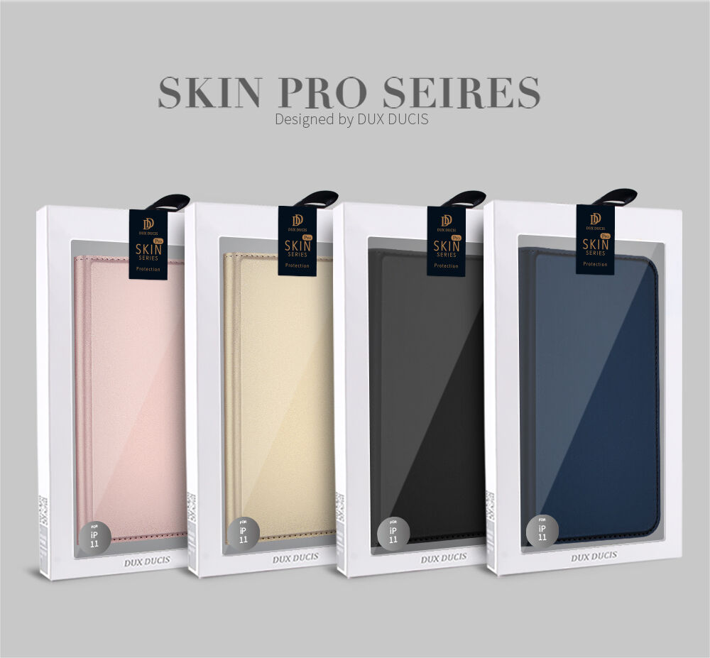 Dux Ducis flipové pouzdro se stojánkem pro iPhone 11 Pro - zlaté