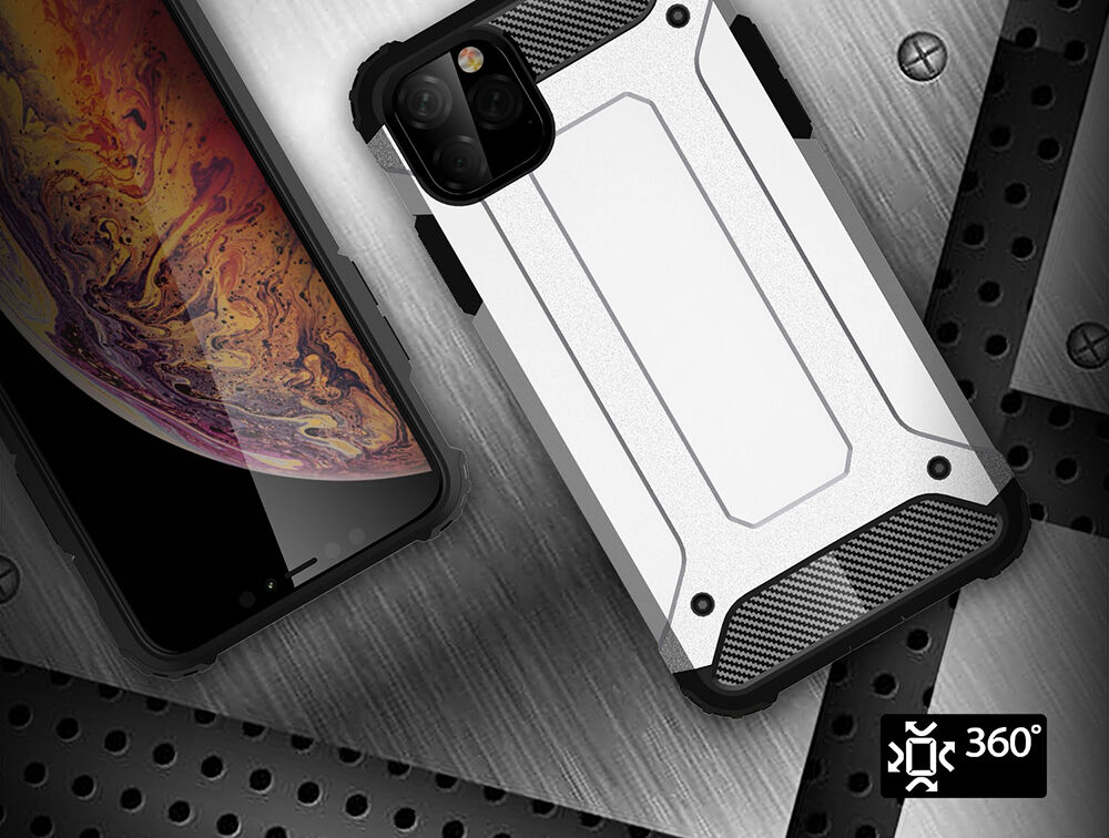 Odolný Armor kryt pro iPhone 11 Pro Max - námořnicky modrý