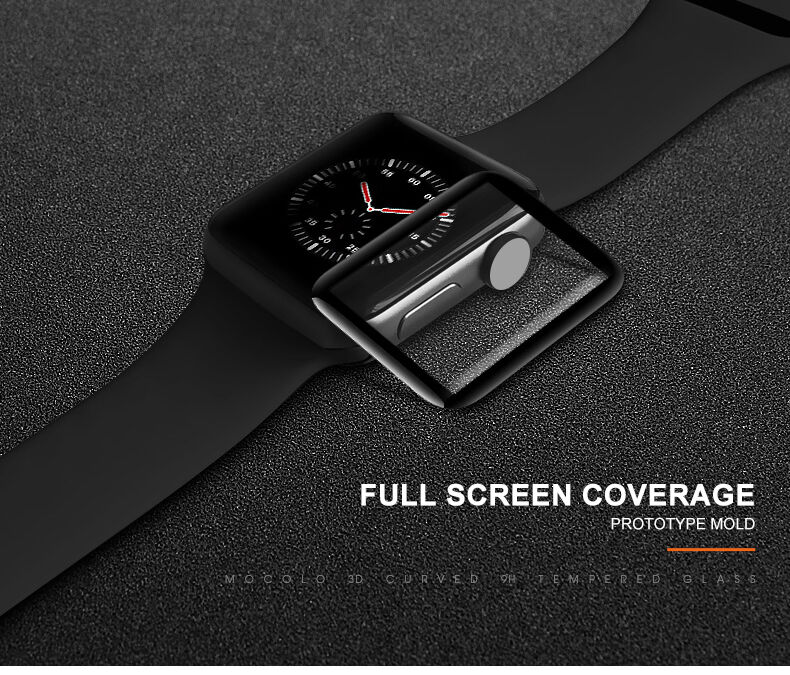 Mocolo tvrzené 3D sklo s měkkou hranou pro Apple Watch 40mm