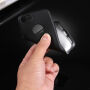 Plastový obal na iPhone 8 / 7 s 360° ochranou - chrání přední i zadní stranu - černý