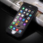 Plastový obal na iPhone 6 Plus / 6S Plus s 360° ochranou - chrání přední i zadní stranu - černý