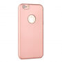 Plastový obal na iPhone 6 / 6S s 360° ochranou - chrání přední i zadní stranu - růžově zlatý (Rose Gold)
