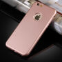 Plastový obal na iPhone 6 Plus / 6S Plus s 360° ochranou - chrání přední i zadní stranu - růžově zlatý (Rose Gold)