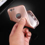 Plastový obal na iPhone 6 Plus / 6S Plus s 360° ochranou - chrání přední i zadní stranu - růžově zlatý (Rose Gold)