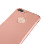 Silikonový obal na iPhone 8 Plus / 7 Plus s 360° ochranou - chrání přední i zadní stranu - růžově zlatý (Rose Gold)