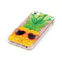 Ochranný kryt výtvarné zpracování pro iPhone 5 / 5S / SE (2016) - ananas