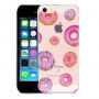 Kryt na iPhone 5 / 5S / SE (2016) - výtvarné zpracování - donuty a koblihy
