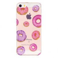 Kryt na iPhone 5 / 5S / SE (2016) - výtvarné zpracování - donuty a koblihy