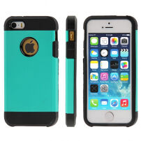 Super odolný "Armor" kryt pro iPhone 5 / 5S / SE (2016) - zelený