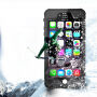 Voděodolný a prachuvzdorný IP68 obal na iPhone 6 / 6S - černý