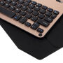 Bezdrátová Bluetooth klávesnice a kryt pro Apple iPad Air 3 (2019) / iPad Pro 10,5" (2017) - zlatá