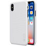NILLKIN zadní kryt s ochranou displeje pro Apple iPhone XS / iPhone X - bílá