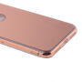 Zrcadlový ochranný kryt pro iPhone XS / iPhone X - růžově zlatý
