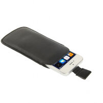 Pouzdro s vytahovacím poutkem pro iPhone 5 / 5S / SE (2016) - černé