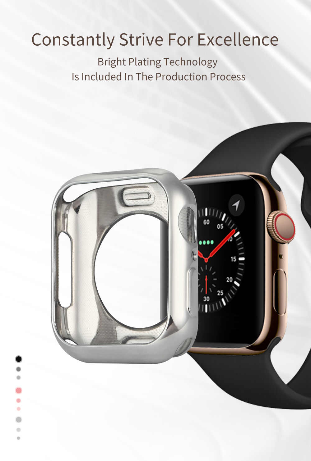 Dux Ducis ochranné pouzdro pro Apple Watch 40mm - černé
