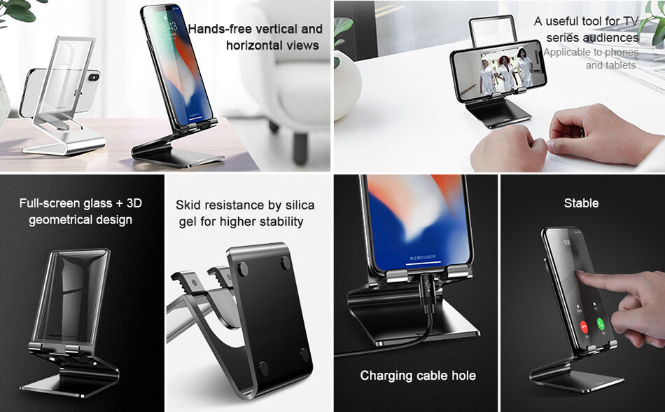 BASEUS elegantní stojánek pro iPhone - černá