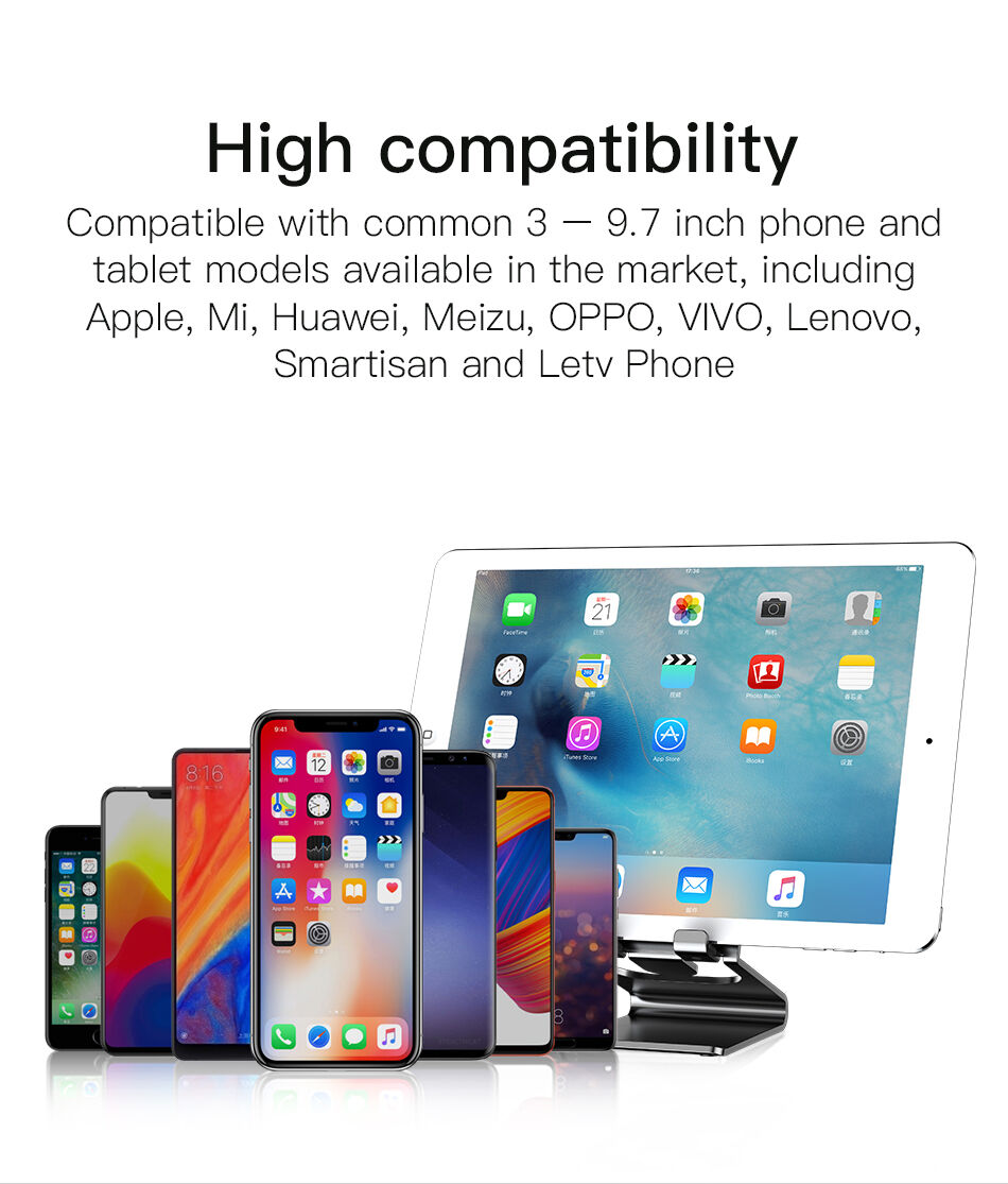 BASEUS elegantní stojánek pro iPhone - černá