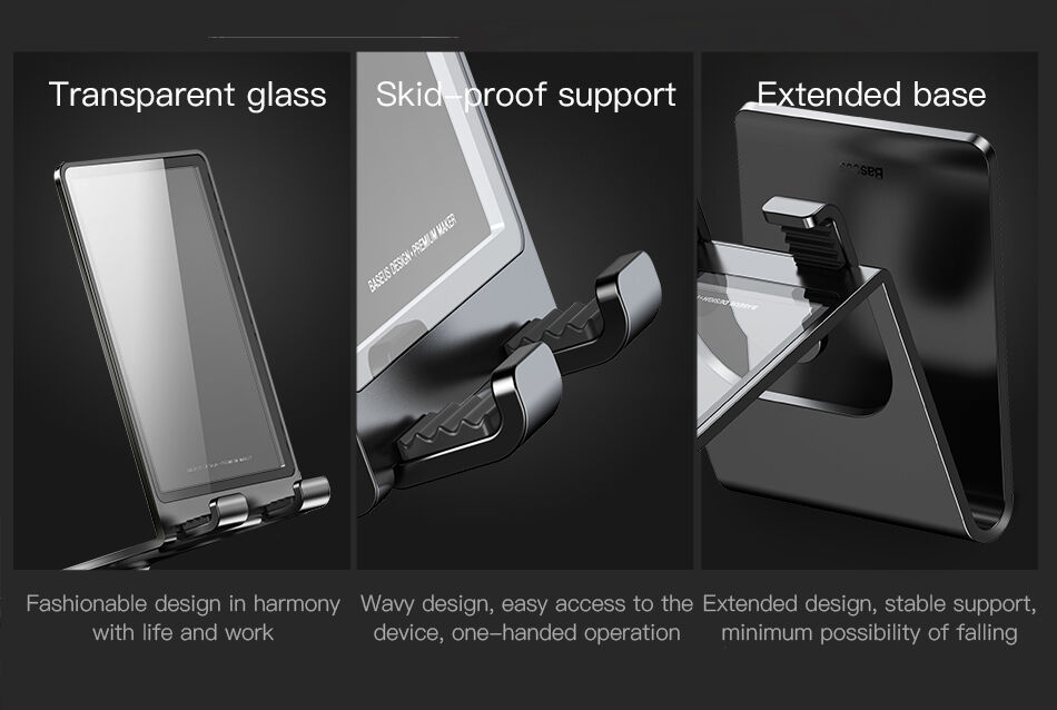BASEUS elegantní stojánek pro iPhone - černá