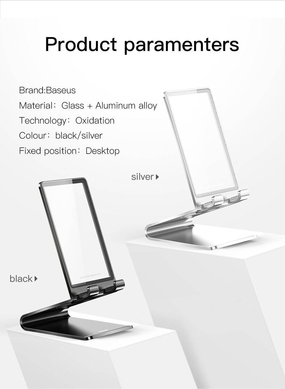BASEUS elegantní stojánek pro iPhone - černá