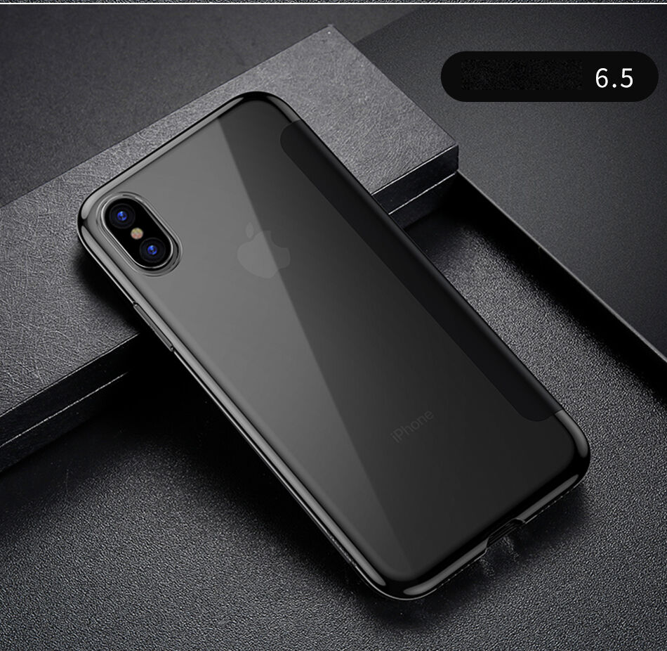 BASEUS flipové pouzdro pro iPhone XS Max - černá
