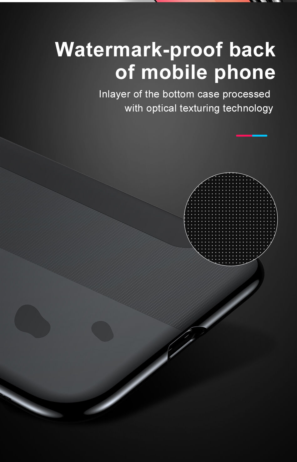 BASEUS flipové pouzdro pro iPhone XS - červená