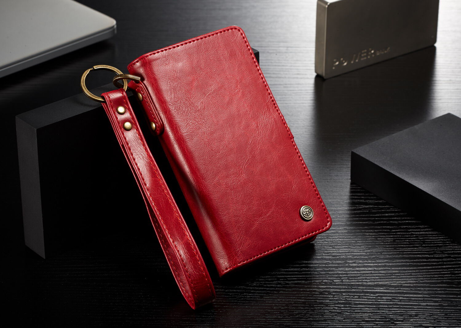 CASEME 2v1 odnímatelné pouzdro pro iPhone XS Max - černá