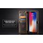 CASEME 2v1 odnímatelné pouzdro pro iPhone XS Max - hnědá