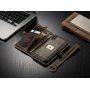 CASEME 2v1 odnímatelné pouzdro pro iPhone XS Max - hnědá