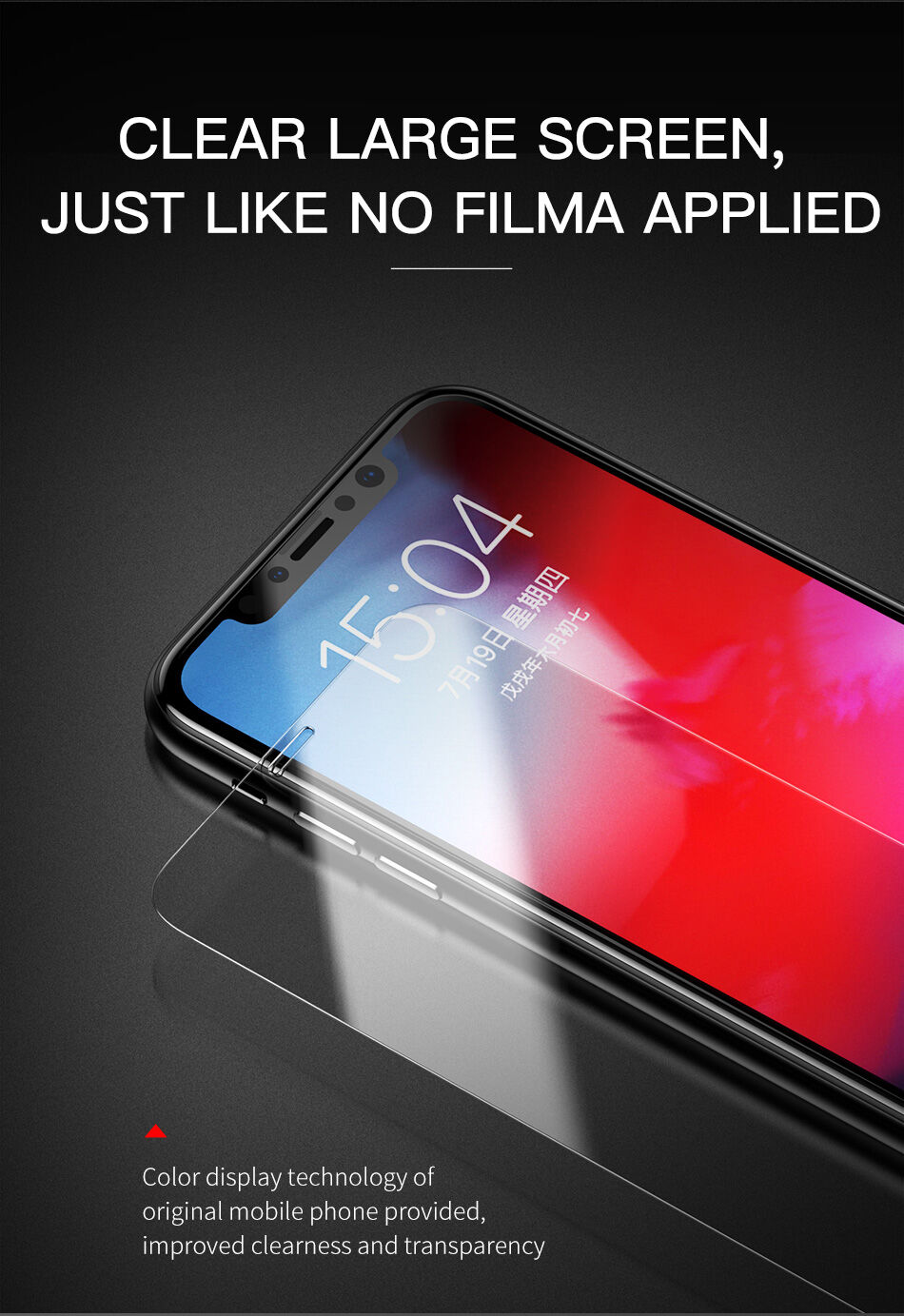 BASEUS tvrzené sklo na přední i zadní stranu pro iPhone XS Max