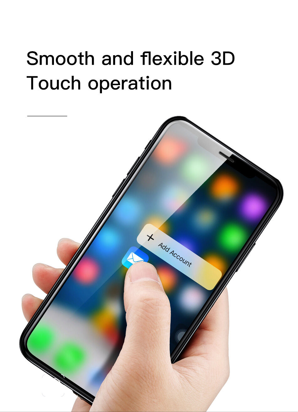 BASEUS tvrzené sklo na přední i zadní stranu pro iPhone XS Max