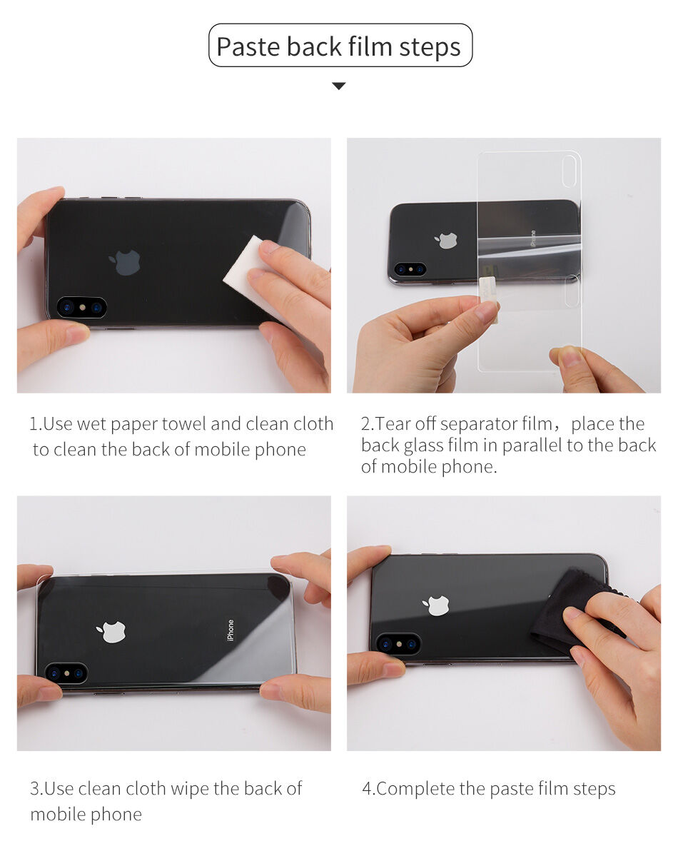 BASEUS tvrzené sklo na přední i zadní stranu pro iPhone XS Max
