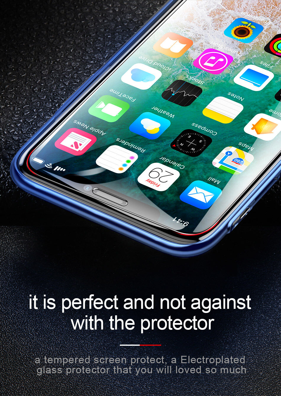 BASEUS tvrzené sklo pro iPhone XS Max / 11 Pro Max - čiré