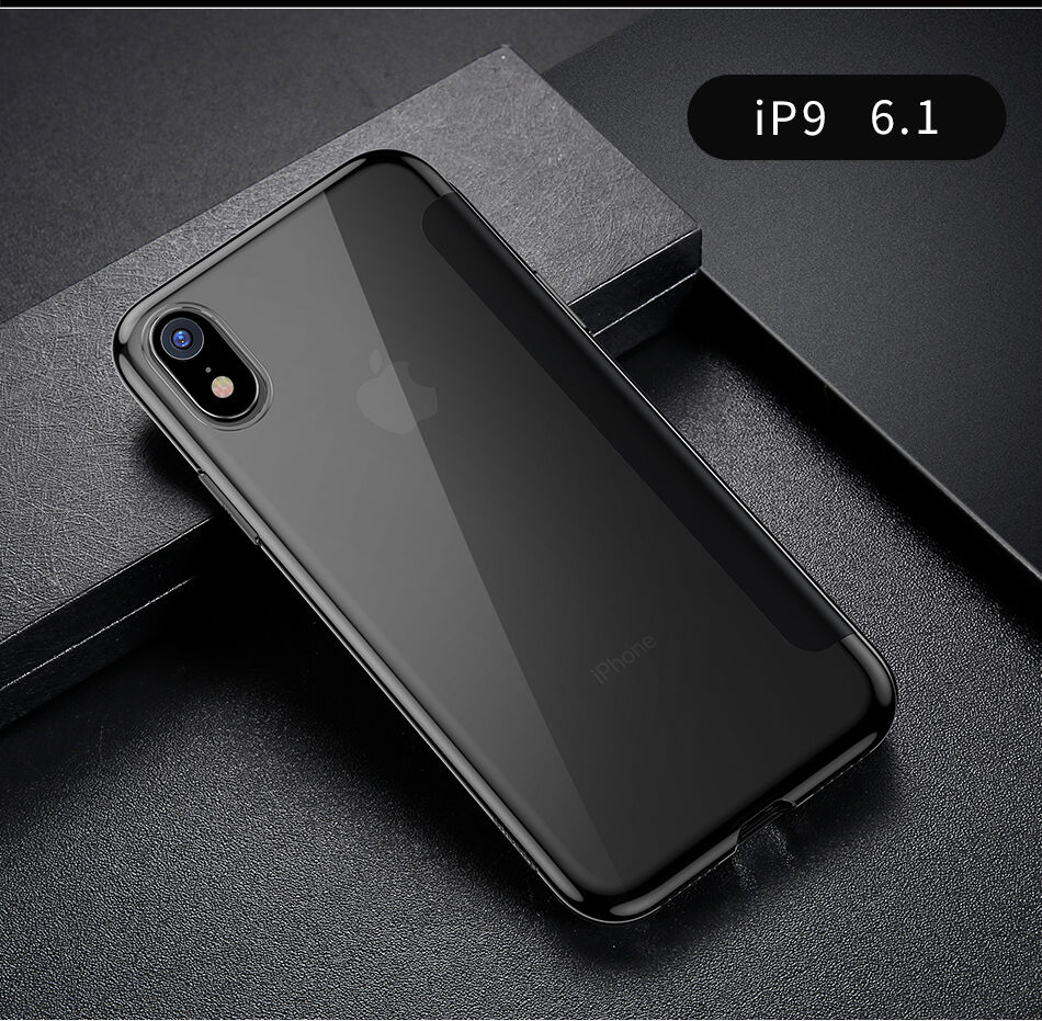 BASEUS flipové pouzdro pro iPhone XR - černá