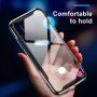 BASEUS Armor transparentní kryt s rámečkem pro iPhone XR - černá