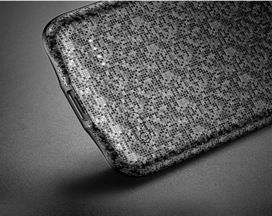 BASEUS kryt s baterií 3500mAh pro iPhone X - černý