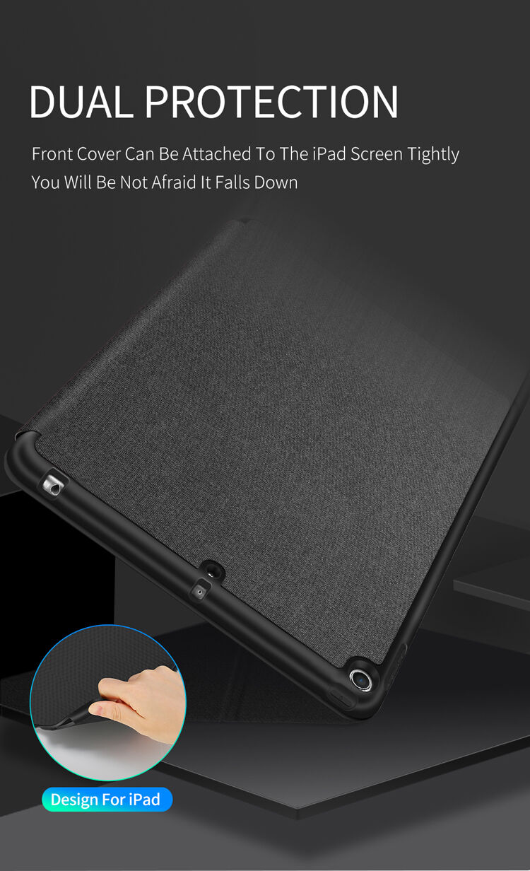 DUX DUCIS Domo pouzdro s prostorem na Apple Pencil a funkcí uspání pro iPad 9,7