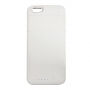 MAXNON M5 externí kryt s baterií certifikovaný MFI pro Apple iPhone SE (2016) / 5S / 5 - 2200mAh - bílá