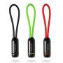 X-LEVEL elegantní USB / lightning kabel pro Apple iPhone / iPad / iPod - 8cm - zelený