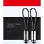 X-LEVEL elegantní USB / lightning kabel pro Apple iPhone / iPad / iPod - 8cm - zelený