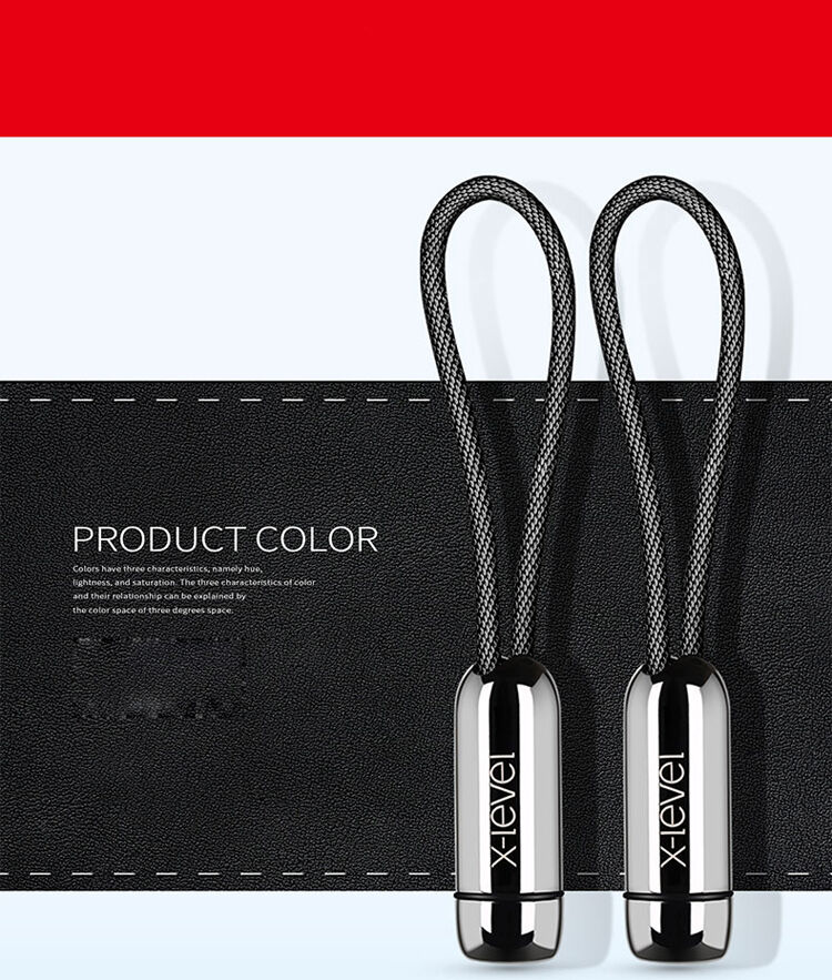 X-LEVEL elegantní USB / lightning kabel pro Apple iPhone / iPad / iPod - 8cm - zelený