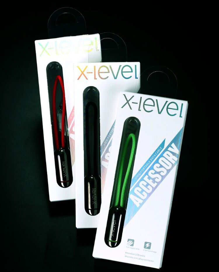 X-LEVEL elegantní USB / lightning kabel pro Apple iPhone / iPad / iPod - 8cm - černý X-LEVEL elegantní USB / lightning kabel pro Apple iPhone / iPad / iPod - 8cm - černý