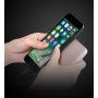 X-LEVEL elegantní USB / lightning kabel pro iPhone / iPad / iPod - 8cm - červený