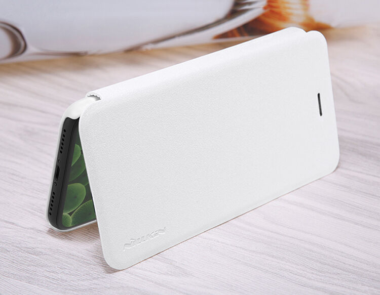 NILLKIN ochranné flip pouzdro pro Apple iPhone XS / iPhone X - zlaté